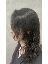 アース 二俣川店(HAIR&MAKE EARTH)&nbsp;縦落ち艶スパイラル