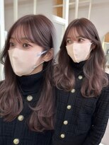 アフロートリノ(AFLOAT Leino) 似合わせ顔周り 前髪シースルーバング 前髪 似合わせ韓国風