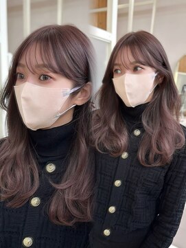 アフロートリノ(AFLOAT Leino) 似合わせ顔周り 前髪シースルーバング 前髪 似合わせ韓国風