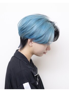 ルプラ ガーデン(le-pla garden) デザインカラー#外ハネウルフ#ケアブリーチ#ダブルカラー