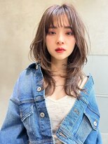 エイミー(Aimee)&nbsp;Aimee 町田　レイヤースタイル×ショコラブラウン