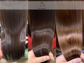 美容室ジョーの写真/乾かすだけでサラサラで柔らかい質感を手に入れよう♪思わず触れたくなるようなさら艶美髪へ導きます☆