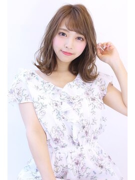 オーロ(ORO) 秋ベージュナチュラルレイヤーミディアム