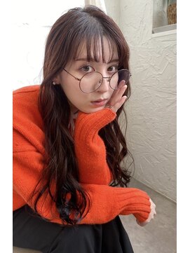 カモン(CAMON) ロングウェーブ☆ブラウンベージュ