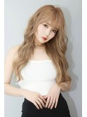 黒髪ボブルフネビージュ小顔ワンレン