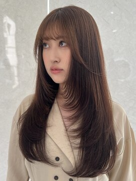 シエロビューティー(CIELO beauty) ハイライトカラーミルクティーベージュレイヤーカット