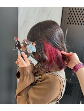 ヴァイス 渋谷店(VAICE) インナーカラー/推し色/ボルドー