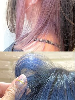 ムーア(MUA)の写真/最旬カラーで【トレンド×透明感】スタイルを実現！ケアブリーチで、髪にも頭皮にも優しい理想の色味に！