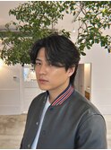 毛流れニュアンスパーマ