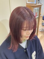 リュンヌ(Lune)&nbsp;【ブリーチなしダブルカラー】レッドオレンジ