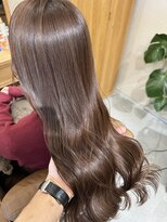 テラスヘア 長岡(TERRACEhair) 髪質改善プレミアムイルミナカラー◎まろみベージュ