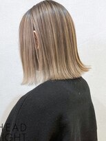 ニューカマー バイ ヘッドライト シブヤ(NEW COMER by HEADLIGHT shibuya)&nbsp;【シャドールーツ】切りっぱなしロブ