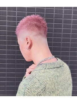 モアナ バイ ヘッドライト うるま店(Moana by HEADLIGHT) Moana【うるま】#メンズカット#メンズダブルカラー#ピンクカラー