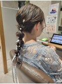【海浜幕張 Ripple】パールをあしらった玉ねぎアレンジ
