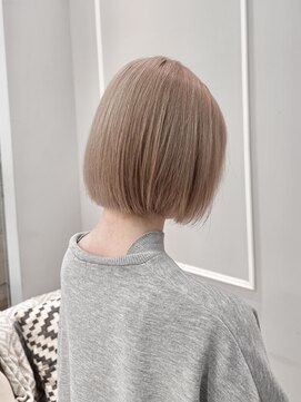 ネオリーブギンザ 銀座店(Neolive GINZA) ミルクティーベージュ×ケアブリーチ【銀座】片桐