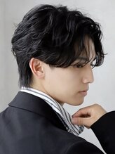 ナチュラルな洒落感に仕上がり、女子ウケも良い雰囲気に。[渋谷/メンズカット/メンズパーマ/縮毛矯正]