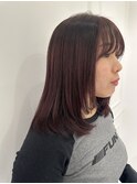 韓国風ｘシースルーバングｘエギョモリｘタンバルモリｘレイヤー
