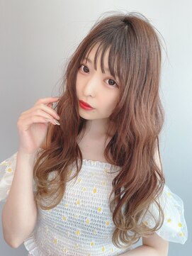 モア(more) 【more】韓国オルチャン風シースルーバング