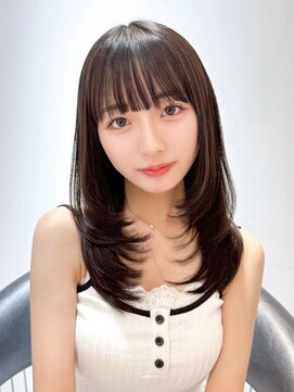 ロンドリメゾン 原宿(Lond re Maison.) オリーブグレー/グランマッシュ/ココアベージュ/レイヤーカット