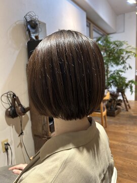 ボタニカ(Botanica) ナチュラルボブ/ショートボブ/顔周りレイヤー/髪質改善