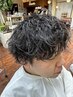 夏目指名限定　波巻き　ツイストスパイラル　ツイストパーマ　￥14000