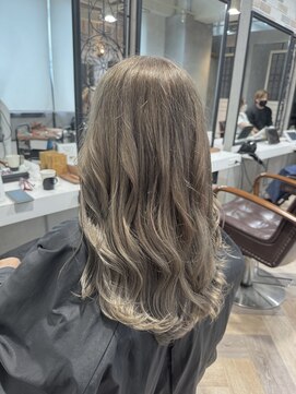 シエル 立川店(CIEL) 【CIEL×久光】シルバーベージュロング