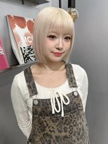ペレ アネックス 大阪梅田茶屋町店(PELE ANNEX)&nbsp;くびれヘア/アプリコットオレンジ/夏のヘアアレンジ/梅田