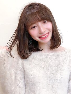 セイドット オモテサンドウ(Say. omotesando) Say.ミディアムローズブラウンレイヤーミディアムオリーブグレー