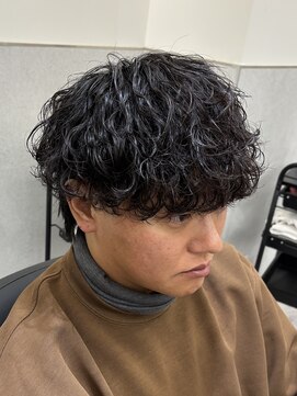 ビカムメンズヘアー 栄店(become men's hair) 迷ったらコレ王道メンズパーマ/波巻きパーマ/名古屋栄メンズヘア