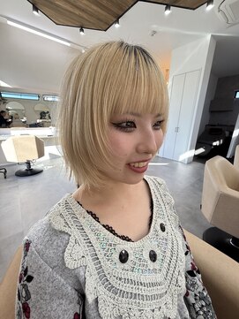 レイヤーたっぷりショートボブ♪圧倒的技術のレイヤーボブ