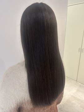 ブラウンカラー　ツヤツヤカラー