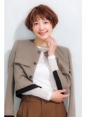 ショートマッシュパーマ