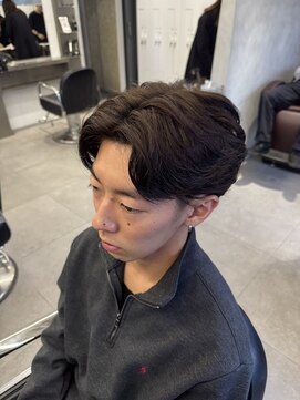 グルーマーズトウキョウ(GROOMER/S TOKYO) ラフカール/men's/スペインカール/センターパート/神保町