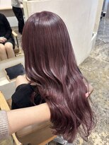 ユッカ 梅田(YUCCA)&nbsp;【YUCCA】大人可愛い/セミロング/lavender pink