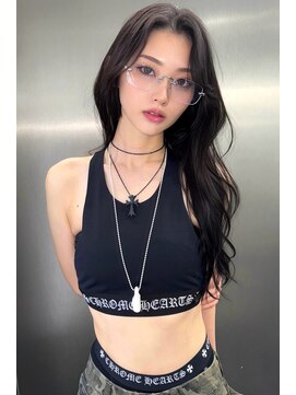 ランズ アネックス 梅田(LANDS ANNEX) 海外っぽいカーテンバングでくびれレイヤーカット 【大阪 梅田】