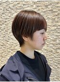 ☆コンパクトミニマムショートマッシュカット原宿30代40代