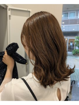 リュール バイ ヘッドライト 北千住店(lueur by HEADLIGHT) 柔らかブラウン×韓国風くびれヘア