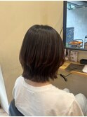 レイヤーボブ［ワンホンレイヤー/ダークブルー/鎌取］長野歌穂