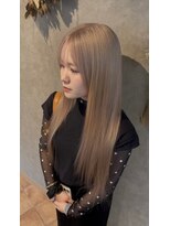 パーミル ヘア クマモト(permille ‰ hair Kumamoto)&nbsp;ホワイトベージュ×うる艶