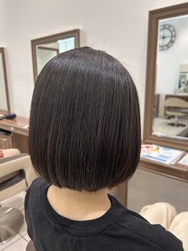 アッシュ 豊田店(Ash) プレミアム縮毛矯正×ミニボブ