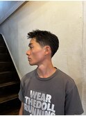 リバースセンターパート/ニュアンスパーマ/ダウンバング/心斎橋