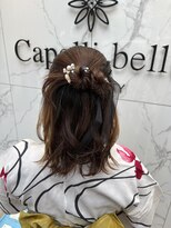 カペリベラ Capelli bella 枚方店 カチモリハーフアップ
