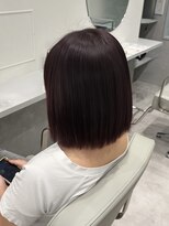 ヴィヒタ 川越 本川越(VIHTA.)&nbsp;切りっぱなしボブ×ブリーチカラー/ピンクラベンダー川越本川越
