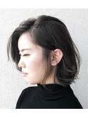 切りっぱなしボブ【総社】【美容院】【美容室】【アリュール】