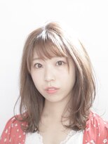 アフロディーテ 銀座(APHRODITE GINZA)&nbsp;黒髪/グレーベージュ/レイヤーロング/前髪パーマ/銀座