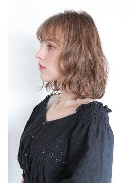 フレイムス ヘアアンドリラックス 東川口店(Frames hair&relax) ふんわりセミディ