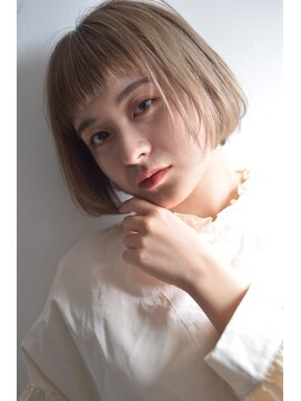 ボヌール オオサカ(Bonheur OSAKA) オン眉がかわいいマチルダボブ