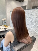 デミヘアー(Demi hair)&nbsp;チョコレートブラウン×ストレートヘア