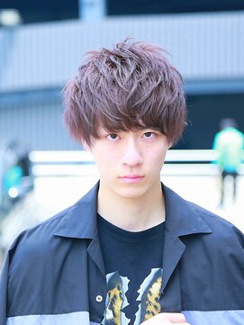 モットコウ 倉敷駅前(Mot-Co) ドライマッシュ×ブルーバイオレットアッシュ