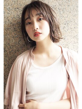 モリオ フロム ロンドン サッポロファクトリー店(morio FROM LONDON) 【morio札幌】大人かわいいシースルーバング外ハネボブ